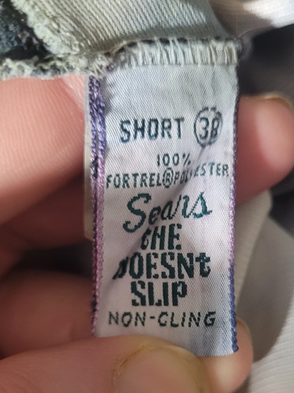Vintage 60's Sears The Does'nt Slip Diy Tie-Dye Chemise Slip Dress - Picture 7 of 10